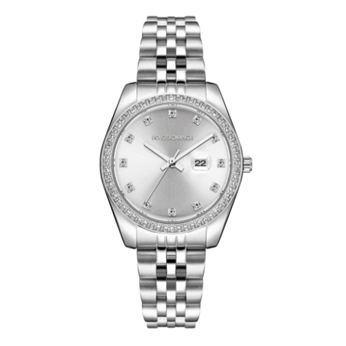MONTRE POLOEXCHANGE FEMME SIMPLE ACIER